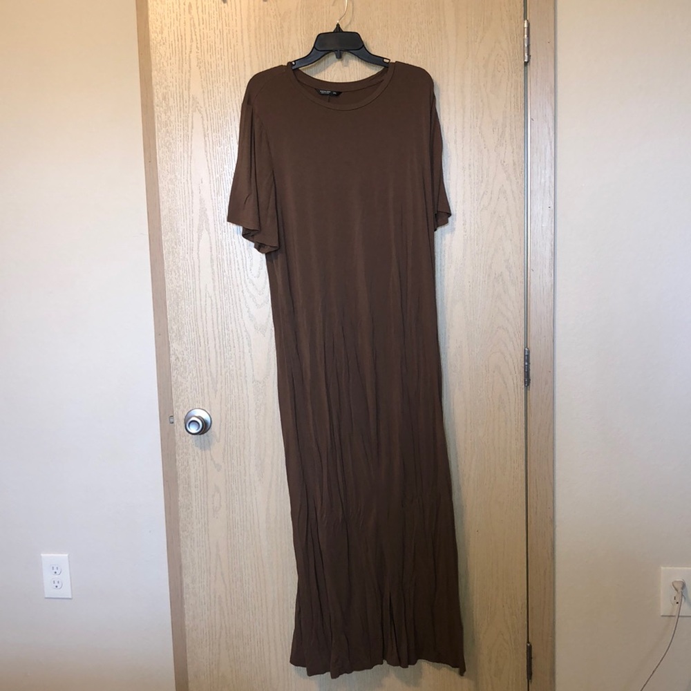 Shein curve dress. Brown and 3x